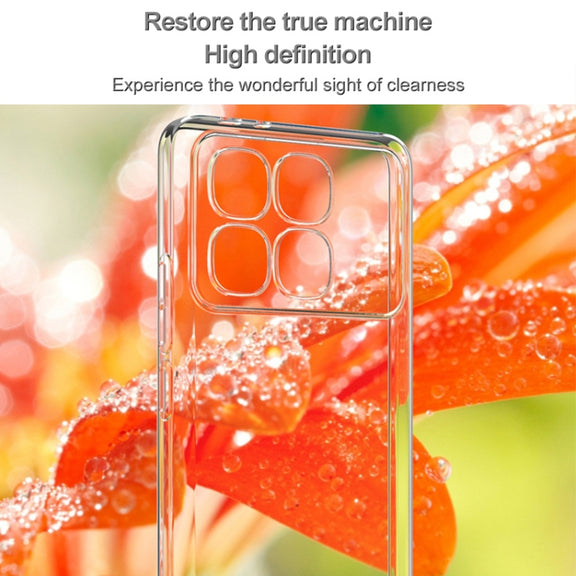 For Redmi K70 Ultra imak UX-5 Series Super Slim Transparent Shockproof TPU Protective Case(Transparent)