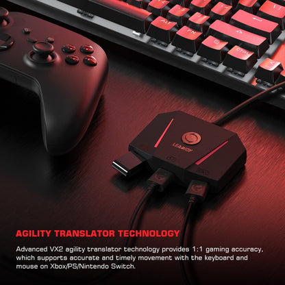 GameSir LeadJoy VX2 AimBox Game Console Keyboard Mouse Converter for Xbox / PS4 / PS5(Black) - free shipping - PMC Jewellery - Order now!