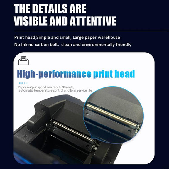 POS-5890U 58mm USB+Bluetooth Thermal Receipt Printer(US Plug)