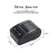 BT-581 58mm USB-C/Type-C + Bluetooth Portable Thermal Printer(EU Plug)