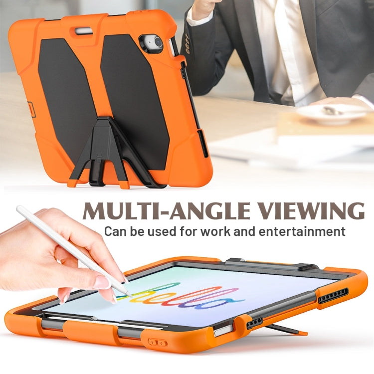For iPad Air 11 2025 / 2024 Colorful Silicone Heavy Duty Hybrid PC Tablet Case(Orange) - free shipping - PMC TechLife - Order now!