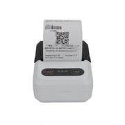 BT-583 58mm USB-C/Type-C + Bluetooth Portable Thermal Printer, Specification:EU Plug(Black White)
