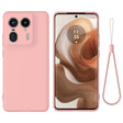 For Motorola Moto X50 Ultra Solid Color Liquid Silicone Dropproof Full Coverage Phone Case(Pink) - free shipping - PMC TechLife - Order now!