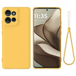 For Motorola Edge 50 Solid Color Liquid Silicone Dropproof Full Coverage Phone Case(Yellow) - free shipping - PMC TechLife - Order now!