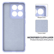 For Motorola Edge 60s Solid Color Liquid Silicone Dropproof Full Coverage Phone Case(Purple)