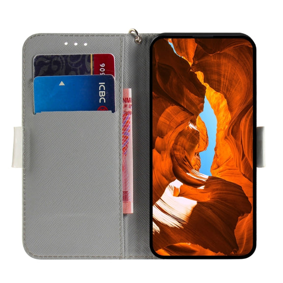 For Xiaomi Redmi K70 Pro / K70 3D Colored Flip Leather Phone Case(Cute Cat)