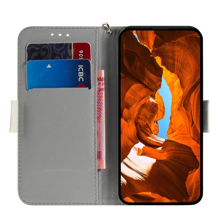 For Xiaomi Redmi K70 Pro / K70 3D Colored Flip Leather Phone Case(Cute Cat)