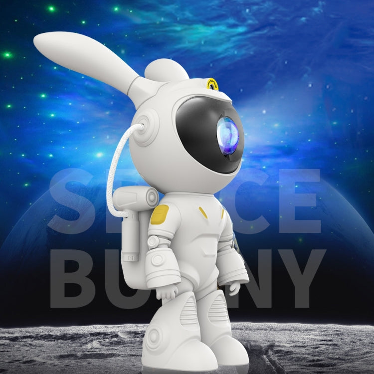 G001 Space Rabbit Starry Sky Projection Lamp Bedroom Laser Atmosphere Light(White) - Projection Lamp by PMc TechLife | Online Shopping South Africa | PMc TechLife | Buy Now Pay Later Mobicred