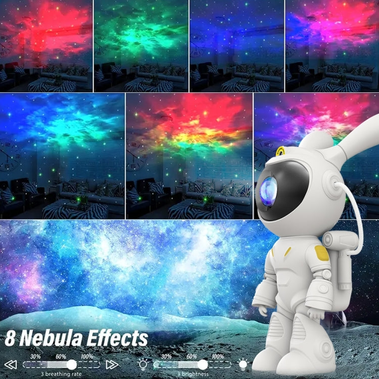 G001 Space Rabbit Starry Sky Projection Lamp Bedroom Laser Atmosphere Light(White) - Projection Lamp by PMc TechLife | Online Shopping South Africa | PMc TechLife | Buy Now Pay Later Mobicred