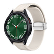 20mm Magnetic Silver Buckle Silicone Leather Watch Band(Starlight) - free shipping - PMC TechLife - Order now!