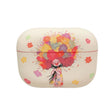 For AirPods 3 Girl Pattern Earbuds Box Frosted TPU Case(Flower) - For AirPods 3 by PMC Jewellery | Online Shopping South Africa | PMC Jewellery | Buy Now Pay Later Mobicred