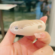 For AirPods Pro Smile Clouds Earbuds Box Frosted TPU Case(Green)