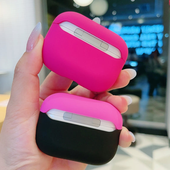For AirPods Pro 2 Cat and Dog Pattern Earbuds Box Frosted TPU Case(Shocking Dog)