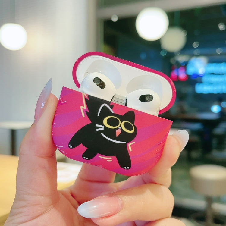 For AirPods 2 / 1 Cat and Dog Pattern Earbuds Box Frosted TPU Case(Exploring Dog) - For AirPods 1/2 by PMC Jewellery | Online Shopping South Africa | PMC Jewellery | Buy Now Pay Later Mobicred