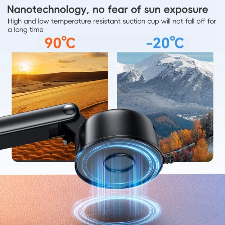 Yesido C266 Magesafe Magnetic Car Holder(Black) - Universal Car Holders by Yesido | Online Shopping South Africa | PMC TechLife | Buy Now Pay Later Mobicred