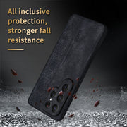 For Samsung Galaxy S25 Ultra 5G AZNS 3D Embossed Skin Feel Phone Case(Sapphire Blue)