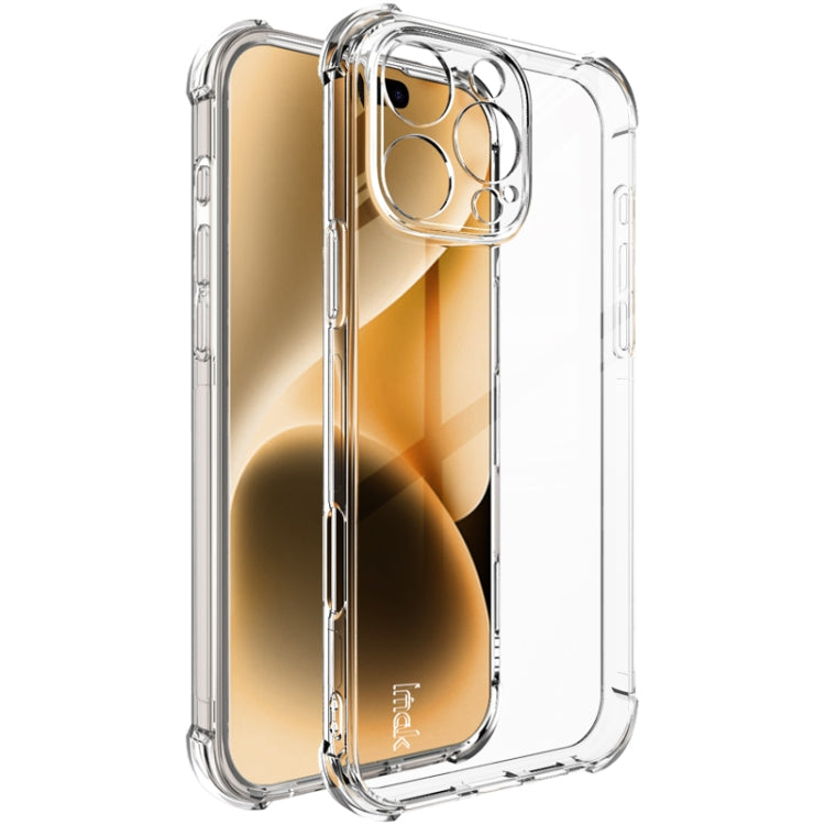 For iPhone 16 Pro Max imak Shockproof Airbag TPU Phone Case(Transparent) - free shipping - PMC TechLife - Order now!