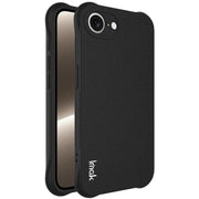 For iPhone 16e imak Shockproof Airbag TPU Phone Case(Matte Black)