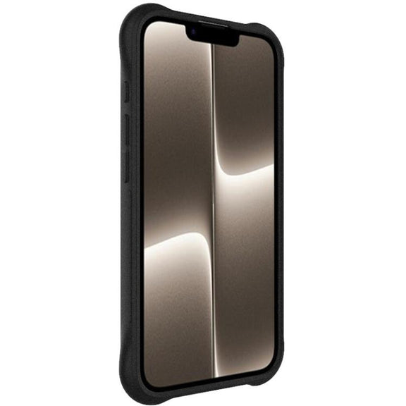 For iPhone 16e imak Shockproof Airbag TPU Phone Case(Matte Black)