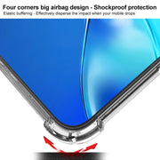 For iPhone 16 IMAK Space Shield PC + TPU Airbag Shockproof Phone Case(Transparent)