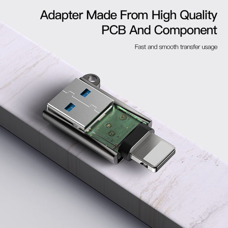 Yesido GS14 8 Pin to USB 3.0 OTG Adapter(Black) - free shipping - PMC Jewellery - Order now!