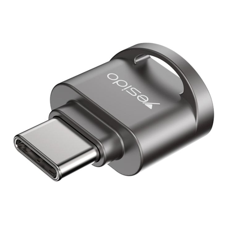 Yesido GS19 USB-C / Type-C to TF Card OTG Mini Card Reader(Black) - free shipping - PMC Jewellery - Order now!