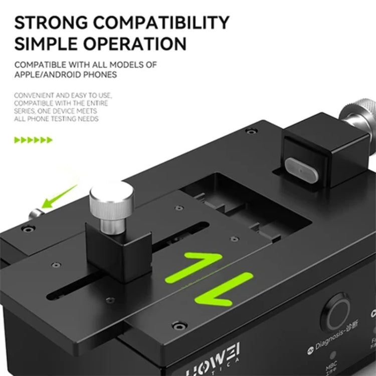 Luowei LW-E02 Phone Airtightness Electric Tester Supports Positive / Negative Pressure Test, US Plug - free shipping - PMC TechLife - Order now!