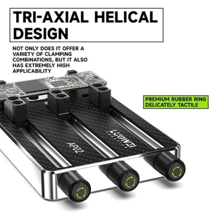 Luowei LW-AP02 Triaxial High-Temperature Carbon Fiber Motherboard Fixture - free shipping - PMC TechLife - Order now!