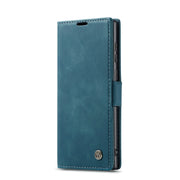 For Samsung Galaxy Note20 Ultra CaseMe Multifunctional Horizontal Flip Leather Case, with Card Slot & Holder & Wallet(Blue)