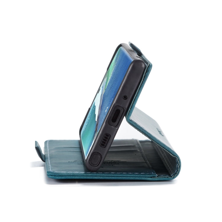 For Samsung Galaxy Note20 Ultra CaseMe Multifunctional Horizontal Flip Leather Case, with Card Slot & Holder & Wallet(Blue)
