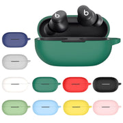 For Beats Solo Buds Wireless Earphones Silicone Protective Case(Dark Blue)