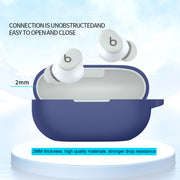 For Beats Solo Buds Wireless Earphones Silicone Protective Case(Yellow)