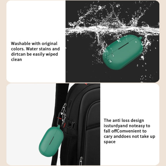For Beats Solo Buds Wireless Earphones Silicone Protective Case(Grey)