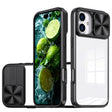For iPhone 16 Sliding Camshield Acrylic Hybrid TPU Phone Case(Black) - iPhone 16 Cases by PMC TechLife | Online Shopping South Africa | PMC TechLife | Buy Now Pay Later Mobicred