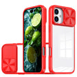 For iPhone 16 Plus Sliding Camshield Acrylic Hybrid TPU Phone Case(Red) - iPhone 16 Plus Cases by PMC TechLife | Online Shopping South Africa | PMC TechLife | Buy Now Pay Later Mobicred