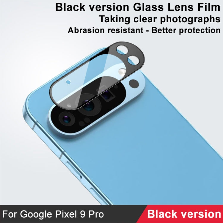 For Google Pixel 9 Pro IMAK Rear Camera Lens Glass Film Black Version - Other by imak | Online Shopping South Africa | PMC TechLife | Buy Now Pay Later Mobicred