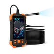 T20 4.3 inch IPS Screen 7.9mm Triple Camera IP67 Waterproof Hard Cable Digital Endoscope, Length:5m(Black Orange) -  by PMC TechLife | Online Shopping South Africa | PMC TechLife | Buy Now Pay Later Mobicred