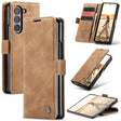 For Samsung Galaxy Z Fold6 5G CaseMe 013 Multifunctional Horizontal Flip Leather Phone Case(Brown) - free shipping - PMC Jewellery - Order now!
