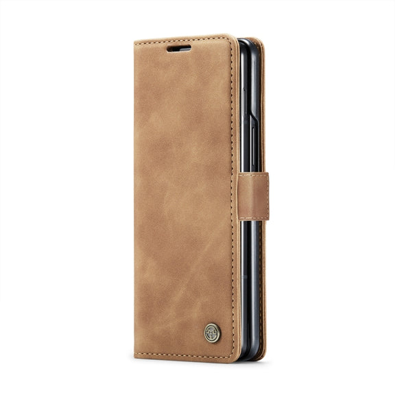 For Samsung Galaxy Z Fold6 5G CaseMe 013 Multifunctional Horizontal Flip Leather Phone Case(Brown)
