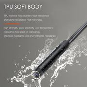 T21 4.5 inch IPS Color Screen 7.9mm Dual Camera Split Hard Cable Industrial Endoscope, Length:3.5m(Black Red)
