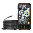 T21 4.5 inch IPS Color Screen 5.5mm Dual Camera Split Hard Cable Industrial Endoscope, Length:1m(Black Red) - free shipping - PMC TechLife - Order now!