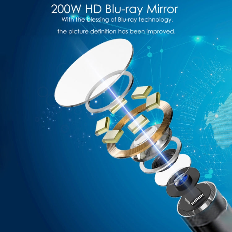 T21 4.5 inch IPS Color Screen 5.5mm Dual Camera Split Hard Cable Industrial Endoscope, Length:5m(Black Red) -  by PMC TechLife | Online Shopping South Africa | PMC TechLife | Buy Now Pay Later Mobicred