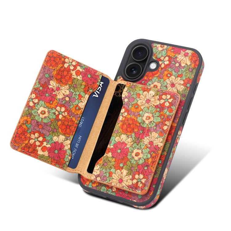 For iPhone 16 Plus MagSafe Detachable Card Slot Holder Phone Case(Red) - iPhone 16 Plus Cases by PMC TechLife | Online Shopping South Africa | PMC TechLife | Buy Now Pay Later Mobicred