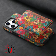For iPhone 16 Pro Max MagSafe Detachable Card Slot Holder Phone Case(Green)
