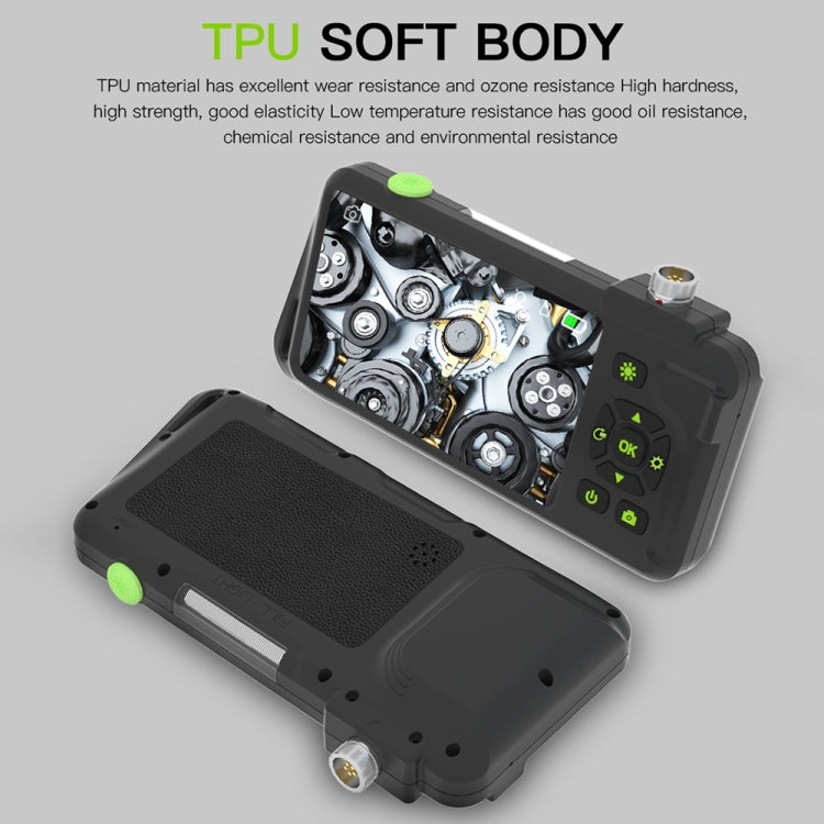 T22 4.5 inch IPS Color Screen 7.9mm Triple Camera Hard Cable Industrial Endoscope, Length:2m(Black Orange) -  by PMC TechLife | Online Shopping South Africa | PMC TechLife | Buy Now Pay Later Mobicred