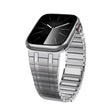 For Apple Watch Series 4 44mm Magnetic Stainless Steel Watch Band(Silver) - free shipping - PMc TechLife - Order now!