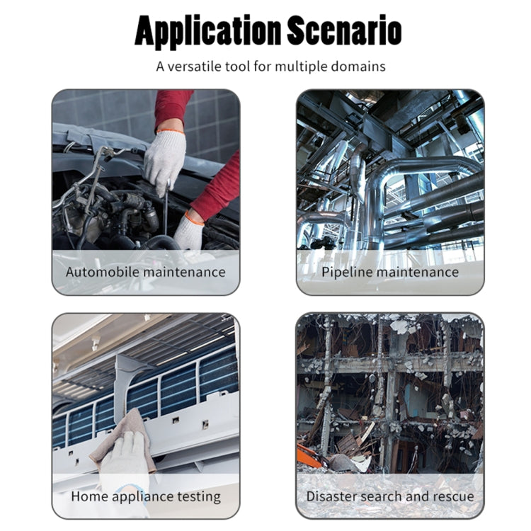 T29 5 inch IPS Screen 7.9mm Dual Lens IP67 Waterproof Industrial Endoscope With Bracket, Length:5m -  by PMC TechLife | Online Shopping South Africa | PMC TechLife | Buy Now Pay Later Mobicred