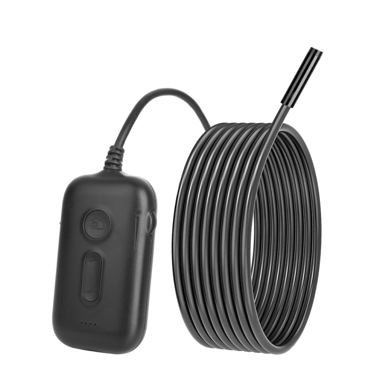 Y15 8mm Single Camera WiFi Connected Hard Cable HD Industrial Endoscope, Length:2m(Black) - free shipping - PMC TechLife - Order now!