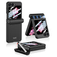 For Samsung Galaxy Z Flip6 / Flip7 FE GKK Integrated Magnetic Full Coverage Flip Phone Case with Pen Box+Pen(Black) - free shipping - PMC Jewellery - Order now!