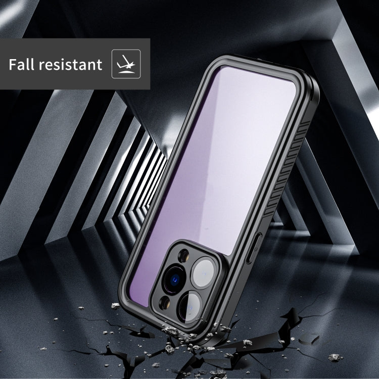 For iPhone 14 Pro RedPepper Shockproof IP68 Waterproof PC + TPU Protective Case(Black) - free shipping - PMc TechLife - Order now!